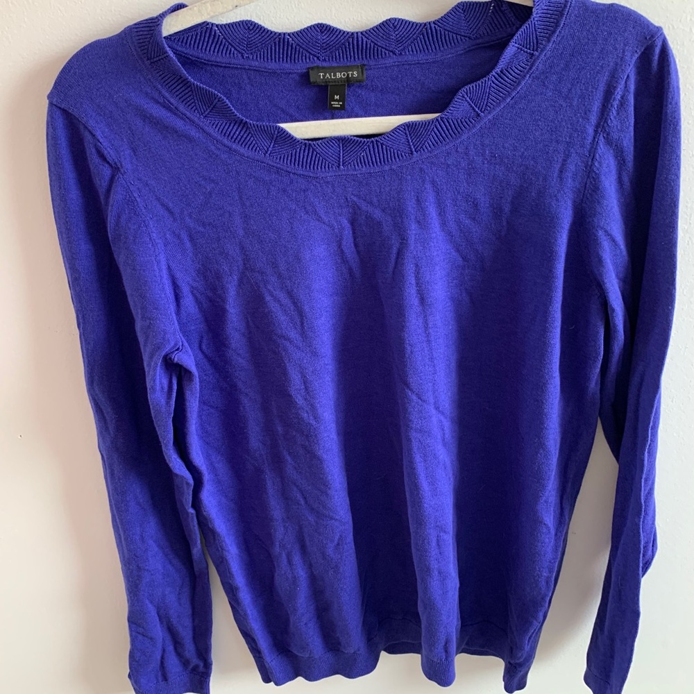 Talbots Purple Women's Sweater